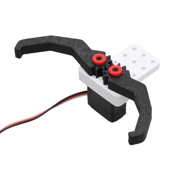 1PCS 3.7-6V Servo Mechanical Claw 3D Printed Robotic Gripper PWM 1000-2000us 50HZ Driving Mode DIY Accessories
