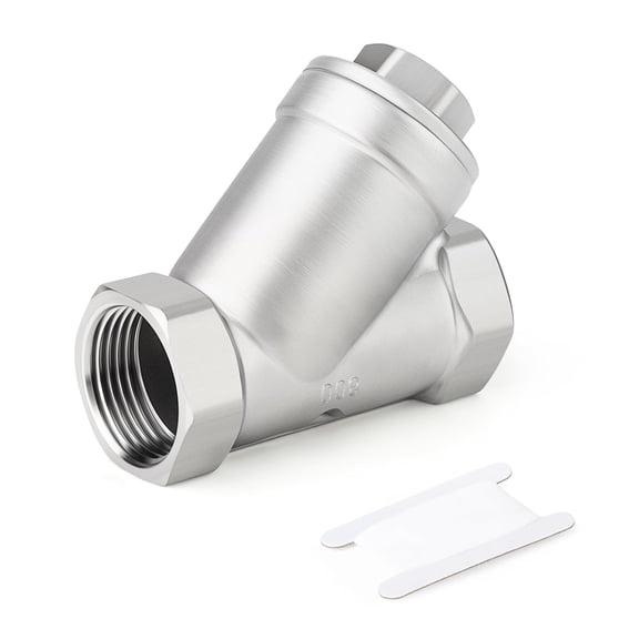 1PCS 304 Stainless Steel 1/4" NPT Female WYE Y Strainer Mesh Filter Valve CF8 WOG 800