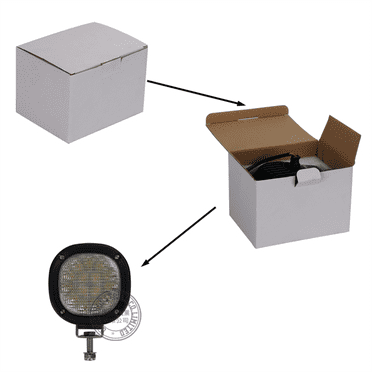 1PCS 45W Led Driving Work Lights Spot Beam Front Bumper Lamp Led Auxiliary Light For Trucks Off Road 4x4 4WD ATV Boat