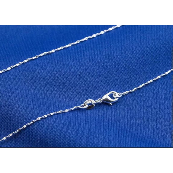 1PCS 925 Silver Star Chain Making Pendant Necklace Accessories Jewelry Necklace