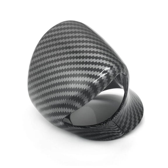 1PCS Abs Carbon Fiber Interior Gear Shift Knob Cover Trim for Lexus Es Ux Lx
