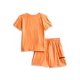 thumbnail image 1 of Athletic Works Boys' ButterCore Tee and Shorts Set, 2-Piece, Sizes 4-18 & Husky, 1 of 8