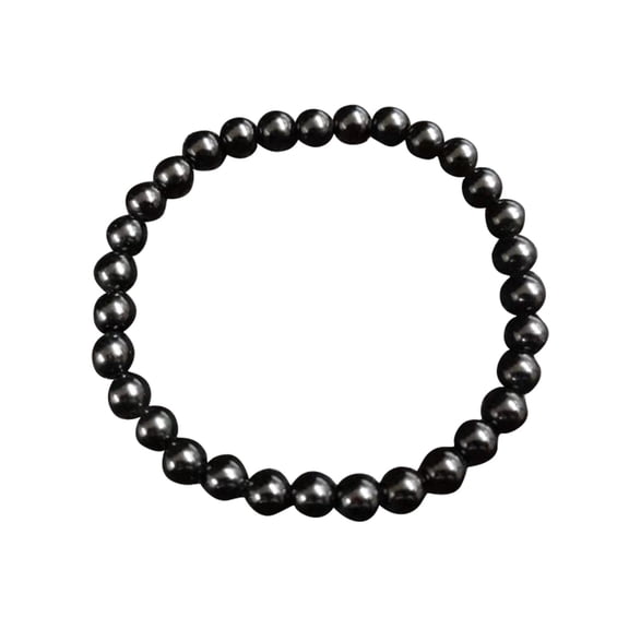 1PCS Anti Swelling Black Anklet For Men's Ankle Bracelet Adjustable Anklet Natural Stone Anklet