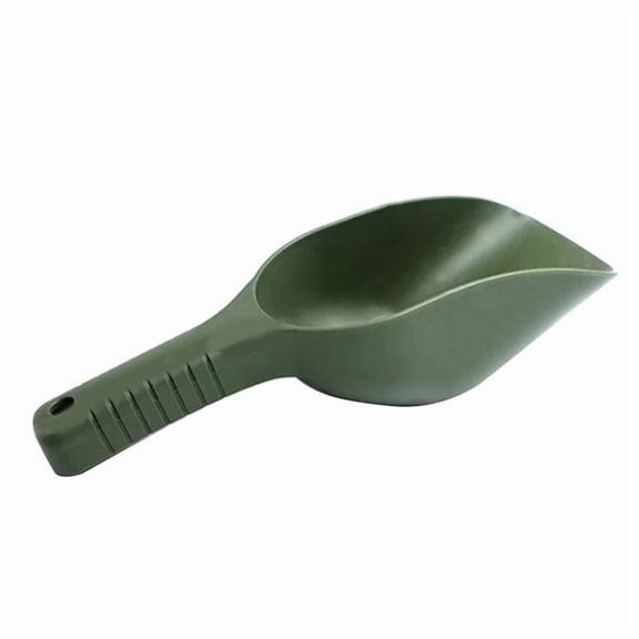 1PCS Baiting Throwing Spoon Bait Scoop Carp Fishing Tool for Feeding Particles Carp Fishing Lure Casting Shovel S,1 * Baiting Spoon,Green