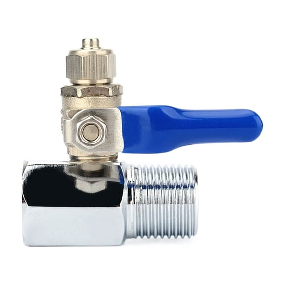 1PCS Ball Valve Water Purifier Reverse Osmosis Tee Inlet Set 1/2" To 1/4" Tube Replacement Home Water Purfier Accessories ,Easy to Install
