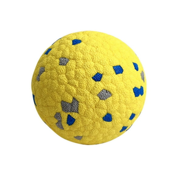 1PCS Balls for Dogs, Durable Dog Chew Balls for Agressive Chewers Lightweight, Floats, Works or Automatic Ball and Launcher, Indoor Outdoor Dog Training Ball, ETPU Ball for Dogs(Yellow)