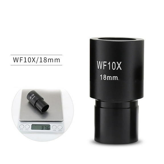 1PCS Biological Microscope Wide-angle Eyepiece 23.2mm 5X-25X Aperture Eyepiece