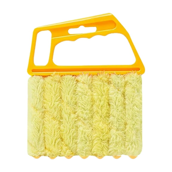 1PCS Blind Cleaner Duster, 7-Finger Microfiber Brush for Window Blinds & Ceiling Fan Washable & Reusable Cleaner Blind Duster Brush