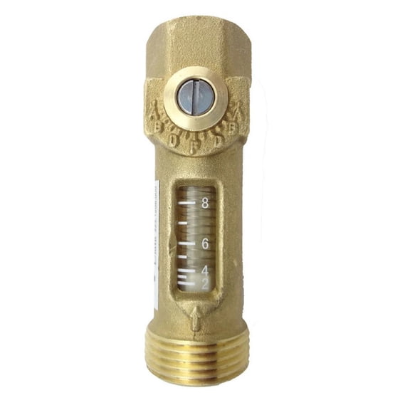 1PCS Brass Flow Meter Visual Control Valve With An Adjustable Scale High Pressure Resistance 85mm Ball Valve Tool Parts