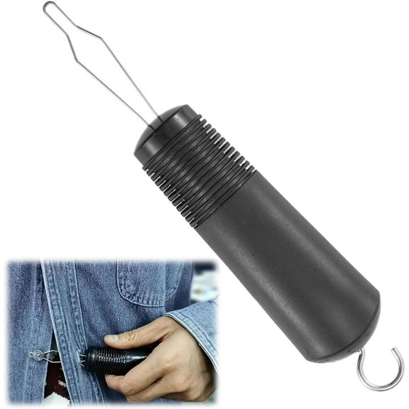 1PCS Button Hook Helper,Button Hook and Zipper Pull Helper,Button Fastener Aids,Button Hook Dressing Aid,One Hand Button Aids for Arthritis Patients Disabled People Elderly People