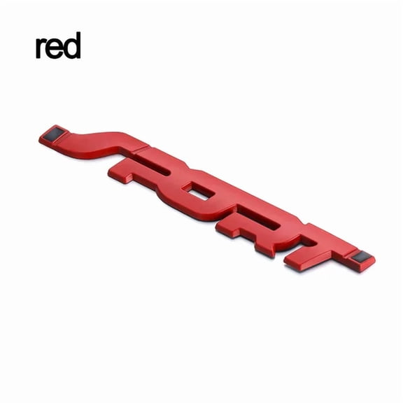 1PCS Car Accessories Sticker Styling Metal 3D Chrome Black Car Trunk Racing Sport Word Letter Logo Emblem Badge Decal Sticker