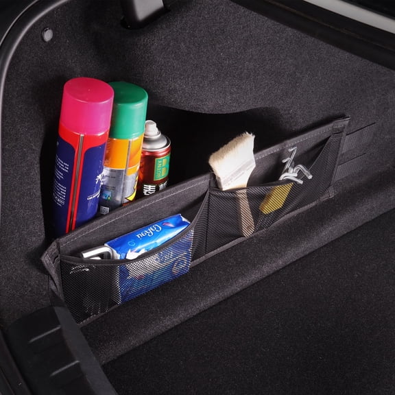 1PCS Car Rear Trunk Organizer Side Divider Board Console Storage Divider Wate...