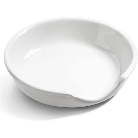1PCS Ceramic Spoon Rest, 4.8 Inch Spoon Rest for Stove Top, Spoon Holder for Kitchen Counter, Coffee Spoon rest, Utensil Rest for Cooking