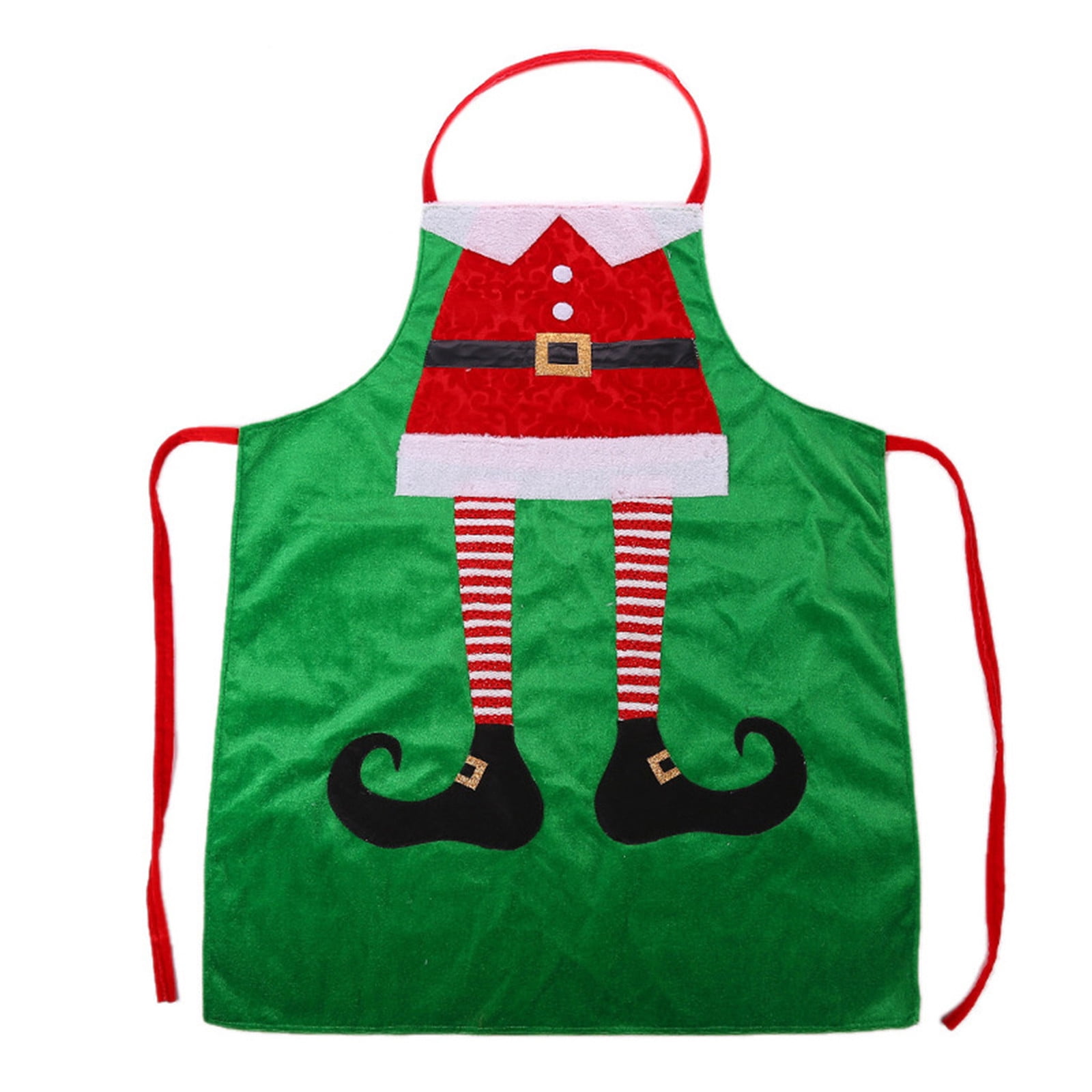 1PCS Christmas Apron Funny Cartoon Apron Style Christmas Santa Snowman 1pcs-christmas-apron-funny-cartoon-apron-style-christmas-santa-snowman