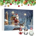1PCS,Christmas Gnome Advent Calendar 2024, 24 Days Plush Toy Advent