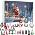 1PCS Christmas Vacation Gnome Advent Calendar 2024, Advent Calendar