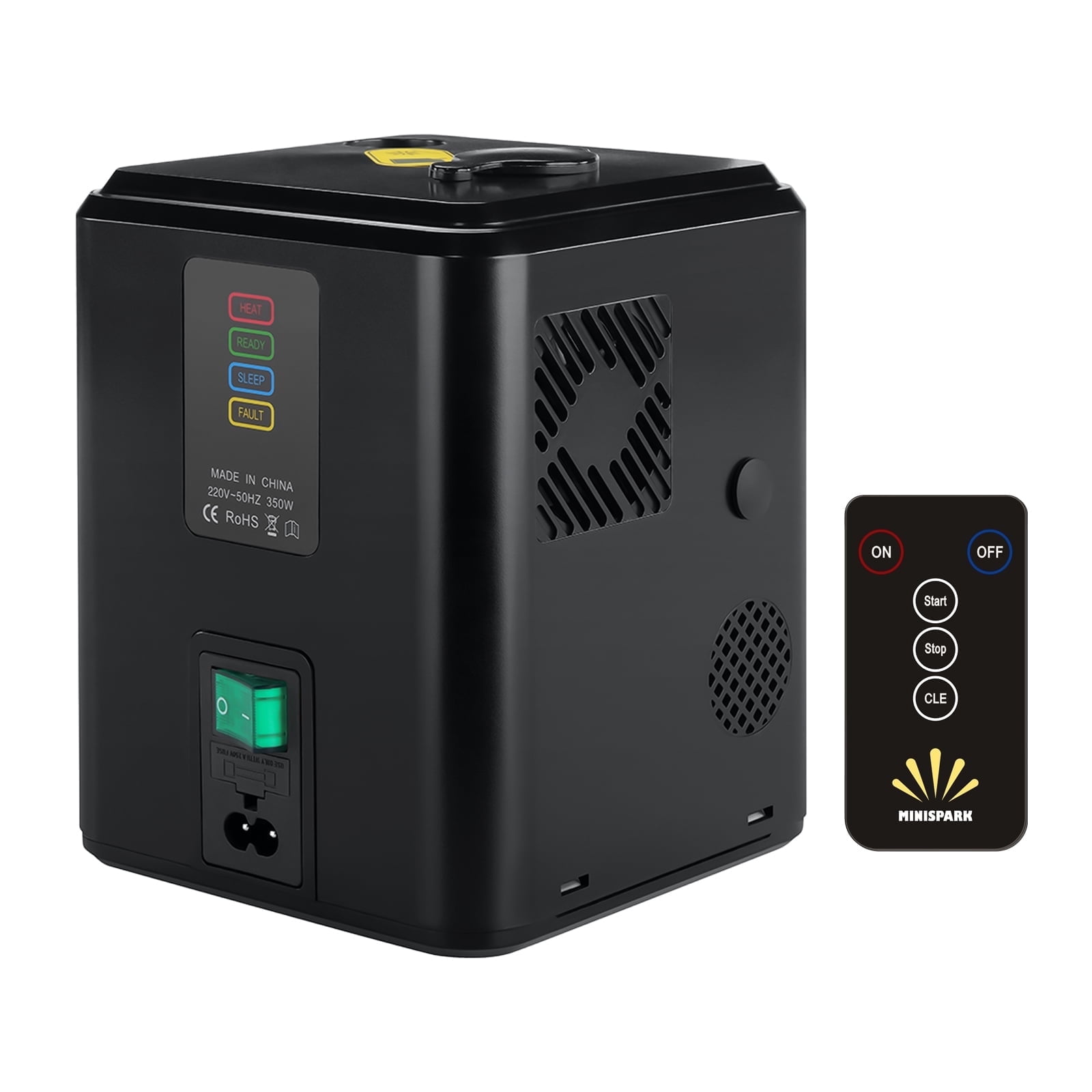 1PCS Cold Spark Machine, Portable & Compact Machine with Remote Control, Special Effects Machine for Weddings/Stages/Events (Not Include Consumables)