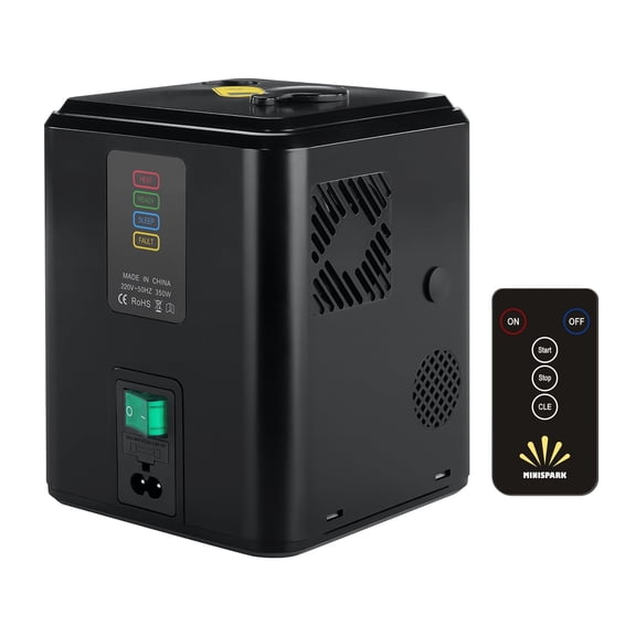 1PCS Cold Spark Machine, Portable & Compact Machine with Remote Control, Special Effects Machine for Weddings/Stages/Events (Not Include Consumables)