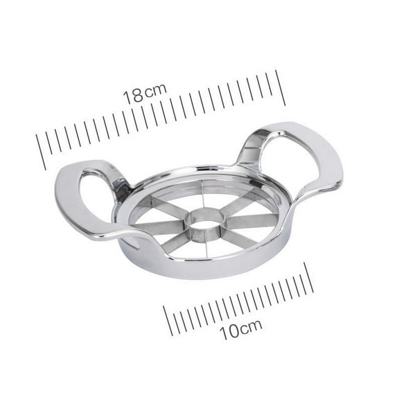 1PCS Creative Fruit Corer Cutter Stainless Steel for Apple Cutter Slicer Vegetable Fruit Tools Kitchen Accessories Kitchen Gadgets (L 12 Blades)