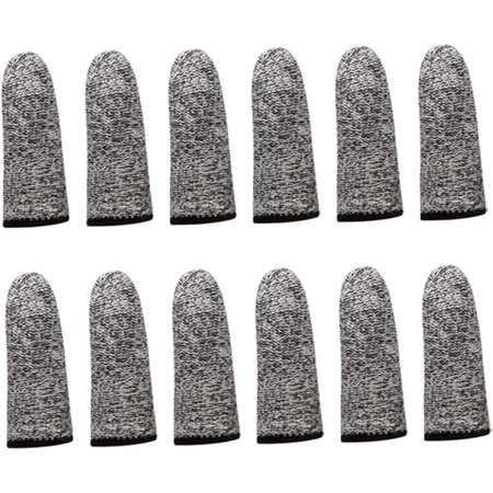 1PCS Cut Resistant Finger Cots Reusable Finger Covers Non Slip Finger Protectors Finger Cots Cut Resistant Protection Finger Cots Anti-Slip for Picking Sculpture(5.5cm)