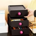 thumbnail image 1 of 1PCS Cute Desktop Storage Box Set Multi-Functional Organizer for Office Supplies Art Supplies and Kitchen Countertop Stackable Plastic Desk Organizer Compartments, 1 of 7