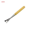 thumbnail image 1 of 1PCS Deep Round Carving Chisel Hardwood Handle Round Shank Carving Chisels Woodworking Hobby Making Hand Forged Engraving Knife (30MM), 1 of 7