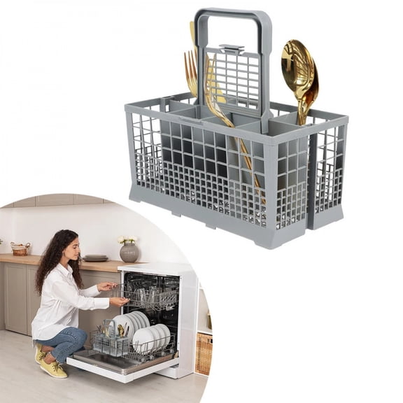 1PCS Dishwasher Cutlery Basket Knife Fork Storage Basket for Bauknecht Whirlpool Indesit Hotpoint Dish Washer Accessories