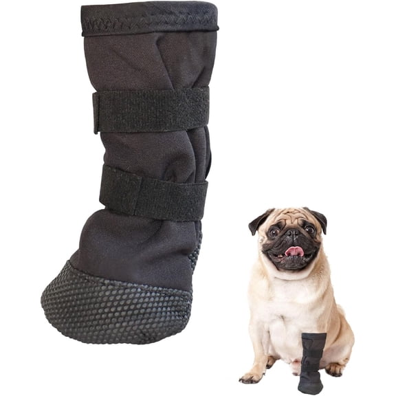 1PCS Dog Paw Wound Cover,Adjustable Dog Boots,Dog Paw Protectors For Injured Paws Waterproof,Non-Slip Sole Feet Covers,Breathable Recovery Boots for All Kinds of Dogs,for Outdoor Walking Healing