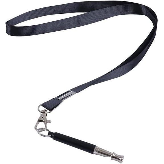 1PCS Dog Whistle to Stop Barking Neighbors Dog, Stainless Steel Adjustable Frequencies Ultrasonic Dog Training Whistle, Stop Barking with Adjustable Pitch Effective Way for Recall Training