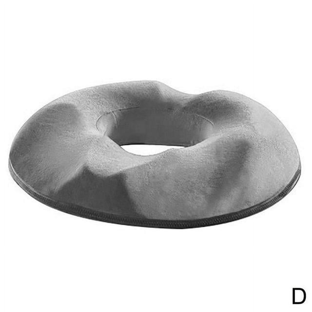 HUISILK Donut Pillow for Tailbone Pain - Memory Foam Car Office Chair Seat Cushion - Hemorrhoid Cushions Relief Support Bed Sores , Prostate , Coccyx