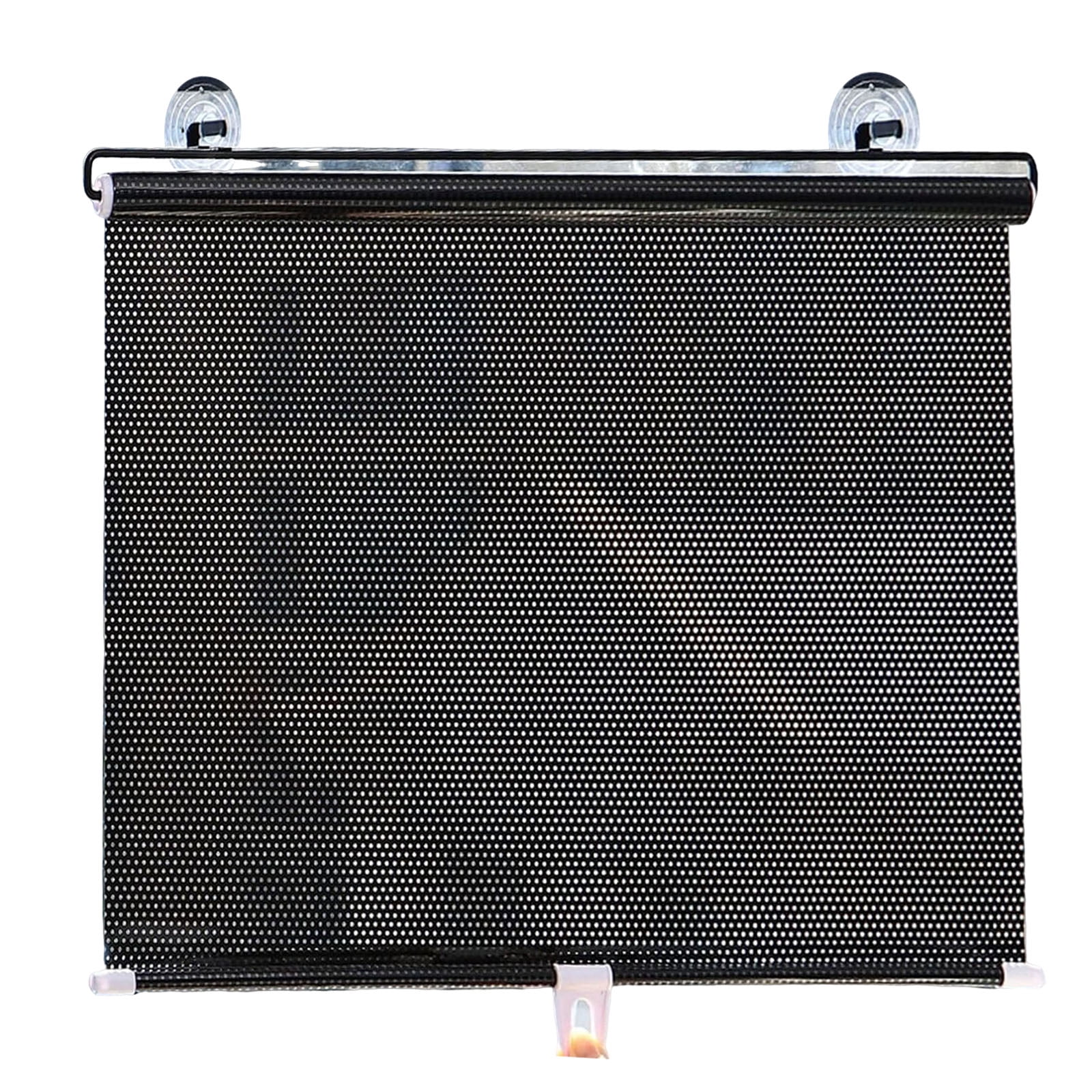 1PCS No Drilling Portable Window Shades Thermal Insulated Sun Privacy Curtains Stretchable Curtain Protections Curtain Windscreen Shade Window Blind for Kitchen & Vehicle Use