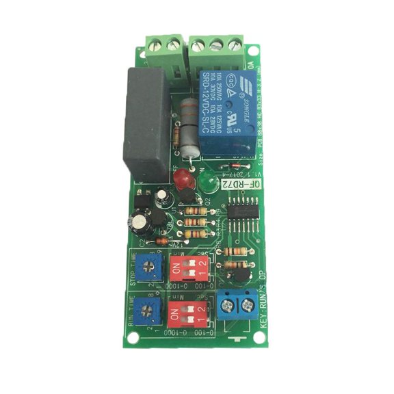 1PCS Dual Adjustable Timer Relay Switch 0.5s-1000min AC 110V 120V 220V 230V