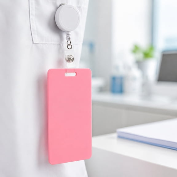 1PCS Erasable Badge Notepad, Reusable Silicone Badge Notepad, Mini Whiteboard Wipe Memo, Small Dry Erase Board for Hospital Staff, Teachers, Caregivers, Busy Moms