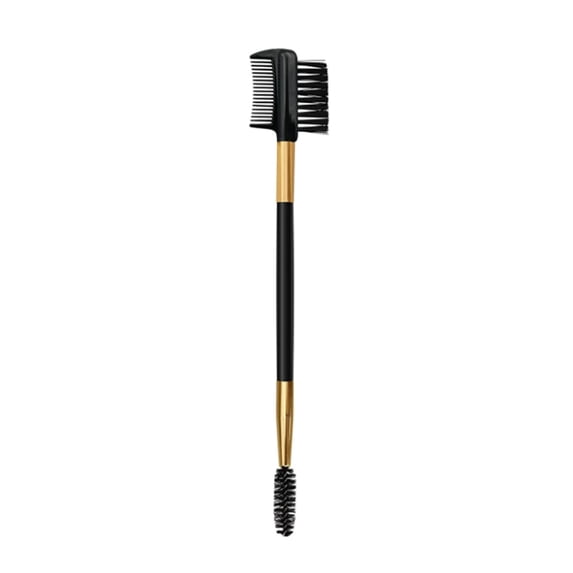 1PCS Eyebrow Eyelash Brush,3 Head Eyelash Comb Double Head Brush,Eyebrow Brush Eyelash Comb,yebrow Brush Double Head Eyebrow Brush Eyelash Makeup Grooming Tool Cosmetic(Black)