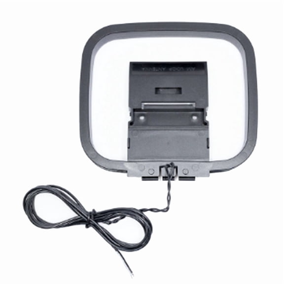 1PCS FM AM Loop Antenna for Receiver with 3-Pin Mini Connector for Chaine Stereo AV Receiver Systems Wholesale