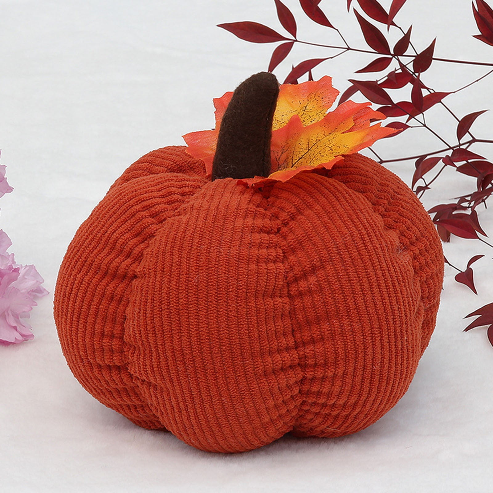 1PCS Festival Fall Thanksgiving Decoration Supplies Knitted Fabric