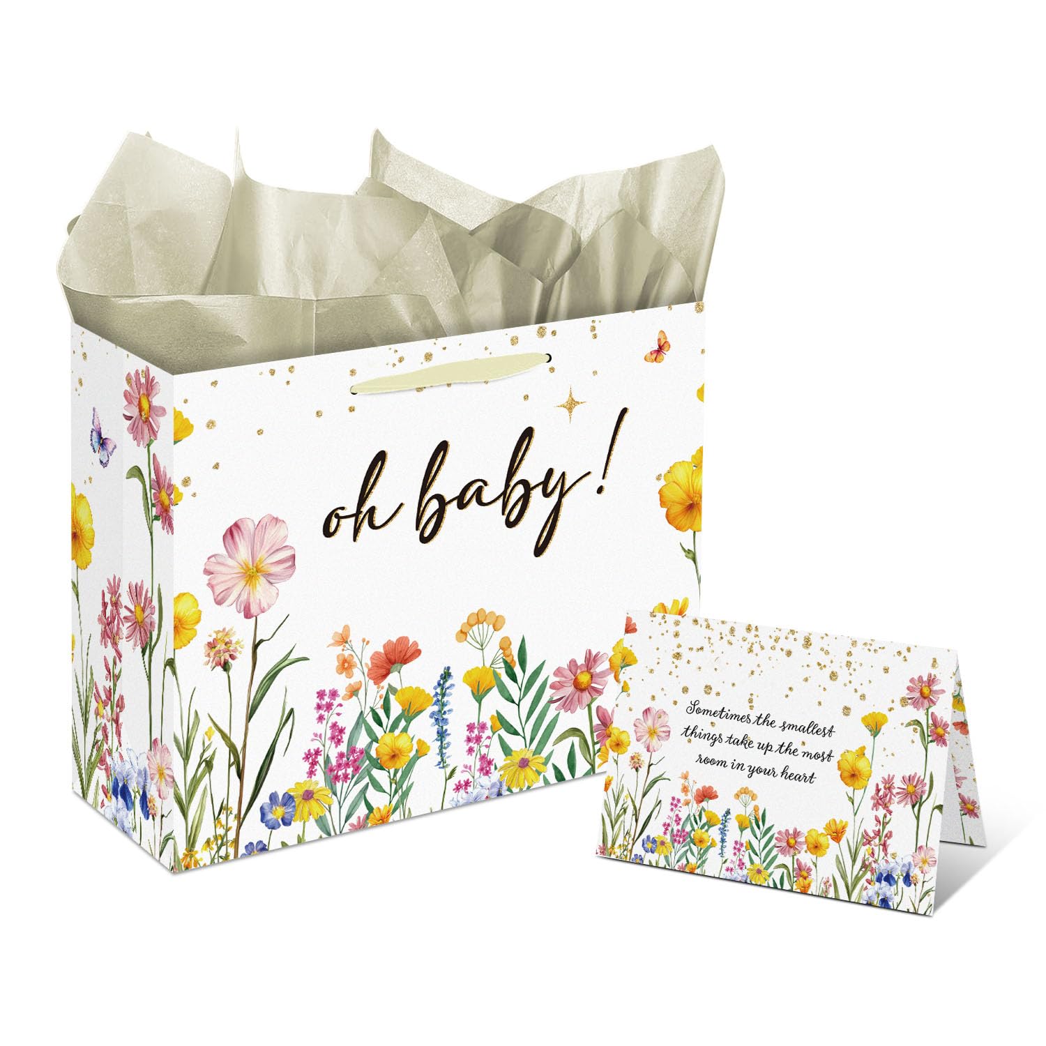 Initial Letter Gift Bag For Personalized Gifts 16.9'' X 12.6 - View #6