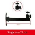 thumbnail image 1 of 1PCS Foldable Projector Hanging Holder Wall Mount Stand with 1/4" Screw Size, 1 of 4