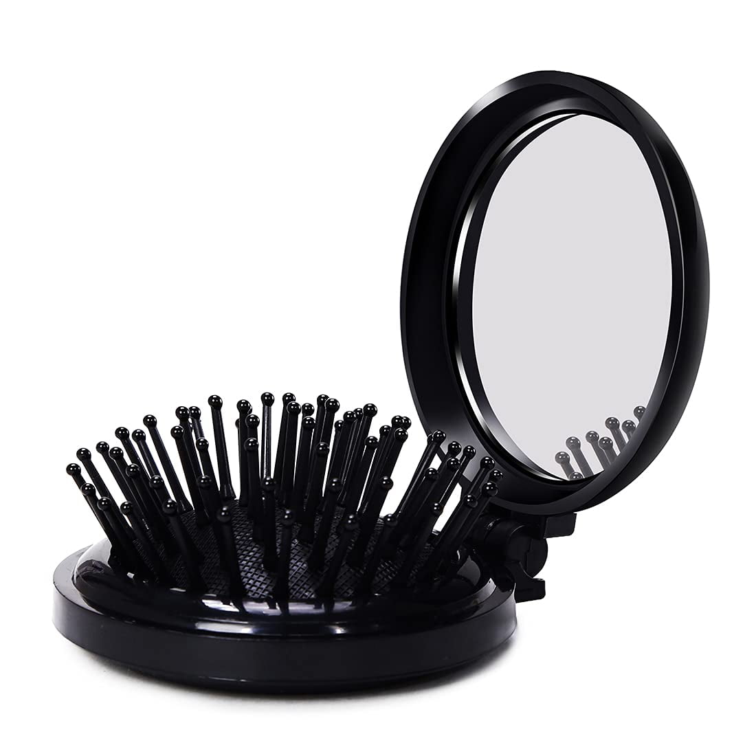 Amazon.com : Mini Hair Brush with Mirror, Travel Pocket Brush with Mirror,  Small Green Hair Brush for Purse, Folding Comb, Hairbrushes for Woman, Wet  Brush Mini, Folding Hair Brush : Beauty &