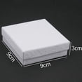 thumbnail image 1 of 1PCS Frosted White Jewelry Packing Carton Box Handsbag Fashion Holder Packaging Box Jewellery Organizer Storage Gift Box 08-04, 1 of 6