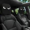 thumbnail image 1 of 1PCS Funny Cartoon Car Headrest Covers, Cute Funny Cartoon Eyes Car Headrest Covers, Car Seat Head Rest Protector for Auto Front Seat Rest Decoration, Universal Interior Car Accessories D, 1 of 4
