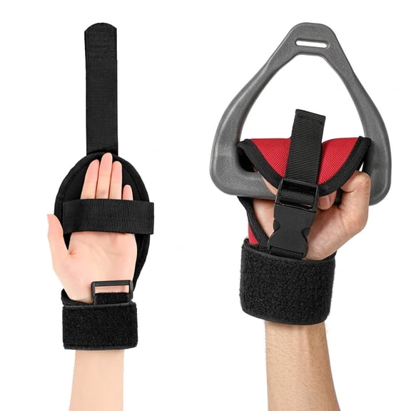 1PCS Glove For Stroke Hand, Aids For Stroke Patients, Hand Brace For Stroke Patients, Stroke Hand Brace To Aid Hemiplegia And Grip Weakness In Elderly Patients, Hand Splints (Red)