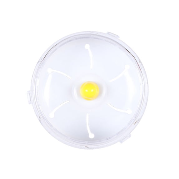 1PCS Hamster Exercise Ball, Hamster Running Ball Transparent Plastic Hamster Ball Wheel for Dwarf Hamsters Small Pets to Reduce Boredom and Increase Activity