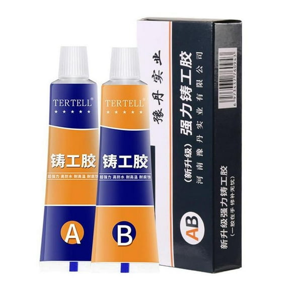 1PCS Industrial Metal Repair Paste Glues AB Heat Cold Agent Casting Weld