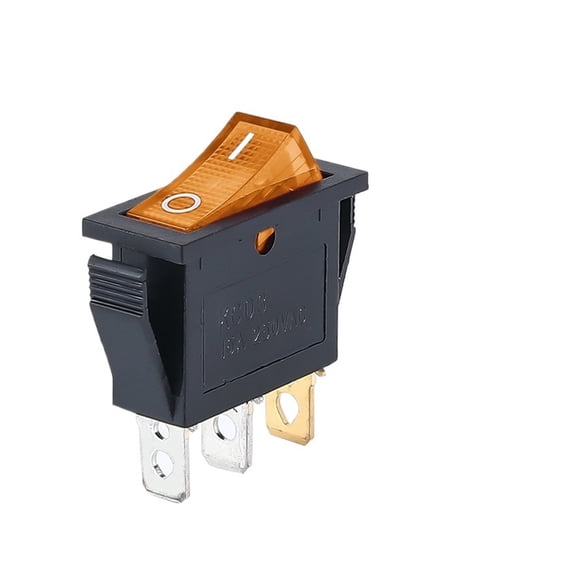 1PCS KCD3 Rocker Switch ON-OFF ON-OFF-ON 2 Position 3Pins Electrical equipment With Light Power Switch 16A 250V / 20A 125V AC