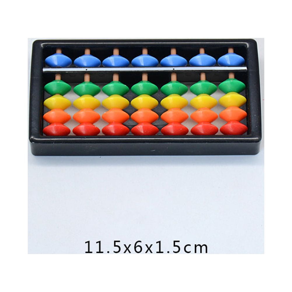 1PCS Kids Abacus Rainbow Bead Arithmetic Counting Tool For Kids ...