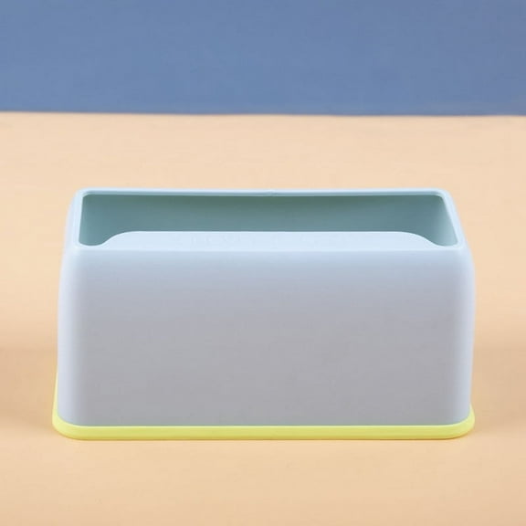 1PCS Litter Box, Cat Litter, Resistant Indoor Pet for Base Washable Holder Convenient Plastic Litter Box Household Cat Containers Plastic Organizer(Blue)