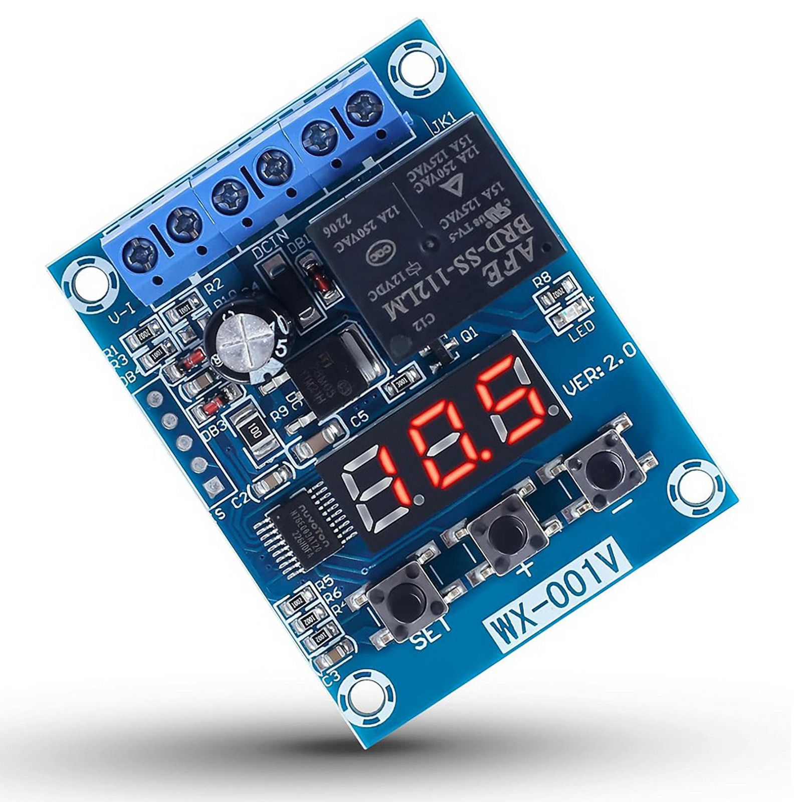 Analog Lvc Module Lvc Low Voltage Cutoff Low Voltage Disconnect, ICSTATION DC 6V-60V 20A ...