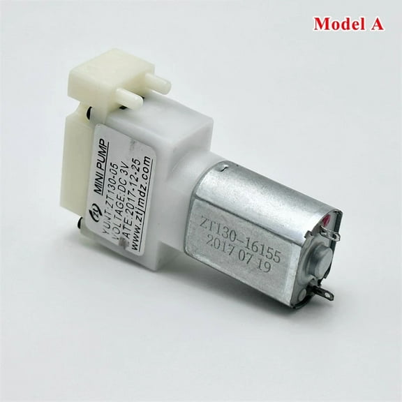 1PCS Mini 130 Air Pump Oxygen Pump DC 3V 3.7V Micro Vacuum Pump Self priming Suction Pump DIY Aquarium Fish Tank Breast Monitor