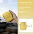 1PCS Mini Carrying Case Compatible for Osmo Action 6, Action Camera Storage Bag Waterproof Travel Shell Sleeve Organizer Cam PU Carry Pouch(Case Only)